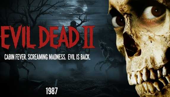 evil dead ii (1987) movie poster