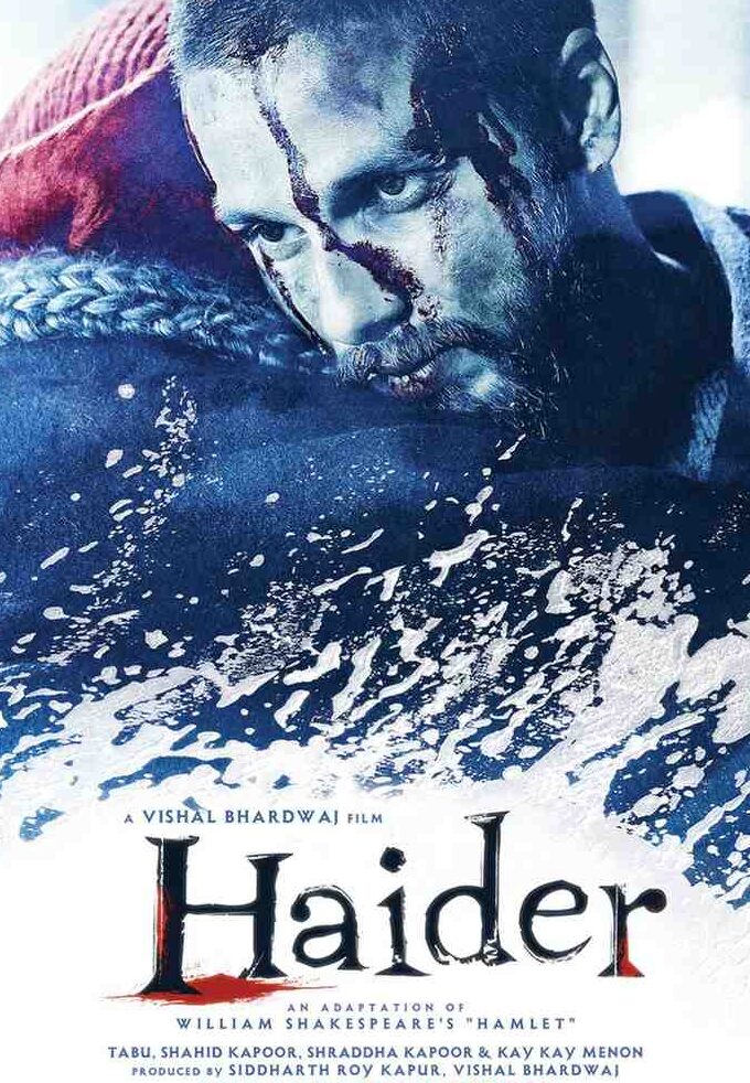Shahid Kapoor as Haider Meer in Haider
